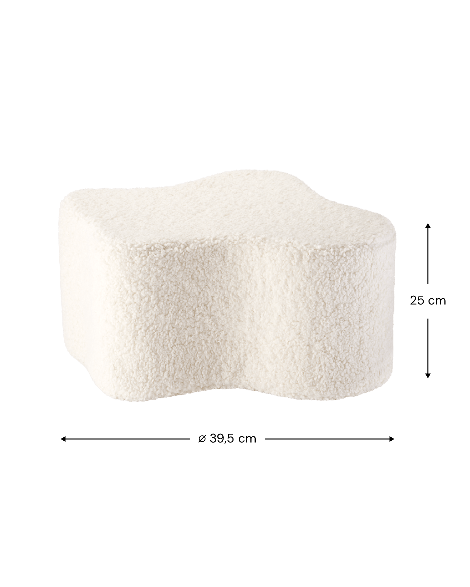 Wigiwama Cloud Barnpuff, Cream White - Azalea Home