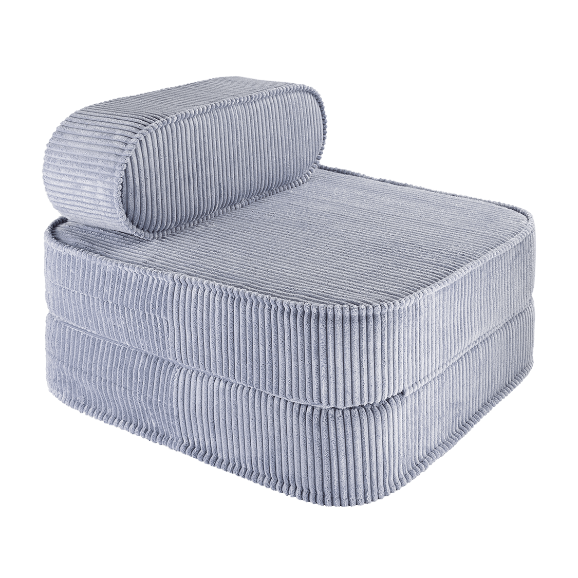 Wigiwama Flip Vikbar fåtölj, Blueberry Blue - Azalea Home