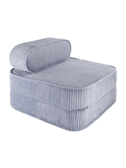 Wigiwama Flip Vikbar fåtölj, Blueberry Blue - Azalea Home