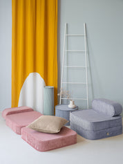 Wigiwama Flip Vikbar fåtölj, Blueberry Blue - Azalea Home