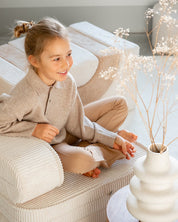 Wigiwama Flip Vikbar fåtölj, Marshmallow - Azalea Home