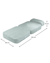 Wigiwama Flip Vikbar fåtölj, Peppermint Green - Azalea Home