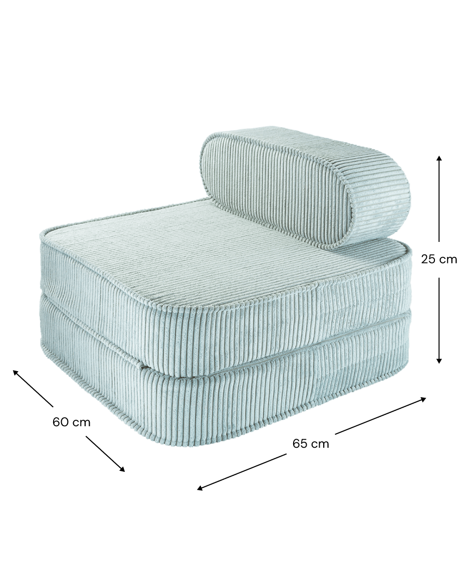 Wigiwama Flip Vikbar fåtölj, Peppermint Green - Azalea Home
