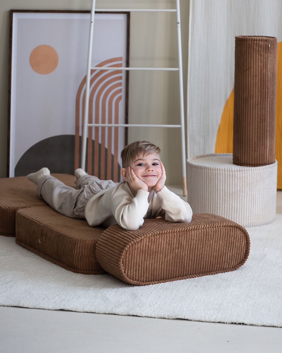 Wigiwama Flip Vikbar fåtölj, Toffee - Azalea Home