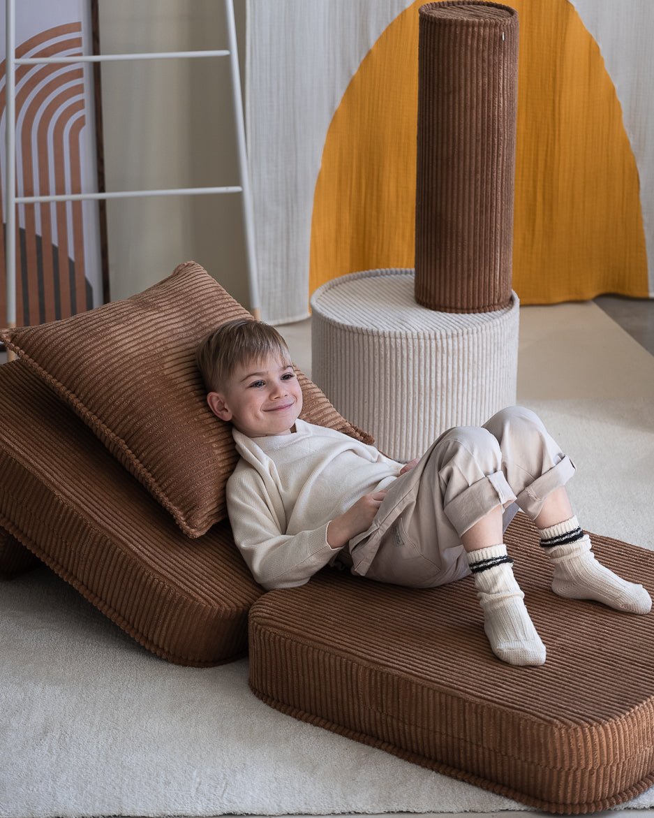 Wigiwama Flip Vikbar fåtölj, Toffee - Azalea Home