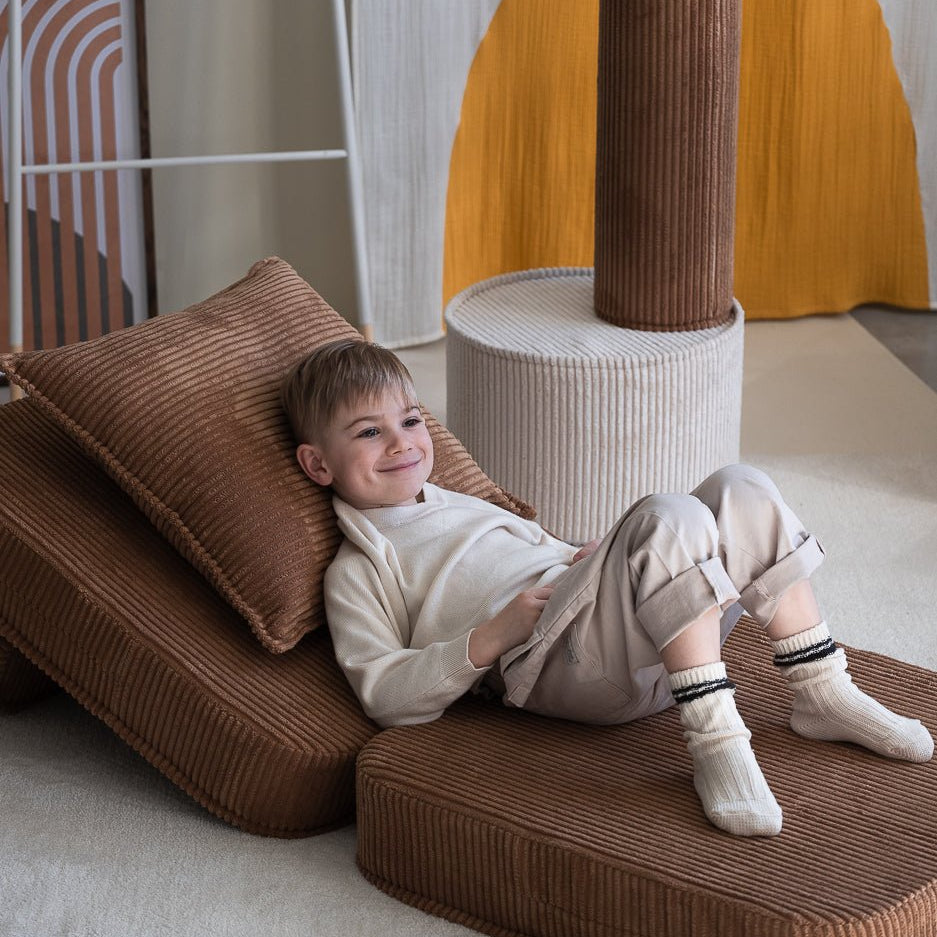 Wigiwama Flip Vikbar fåtölj, Toffee - Azalea Home
