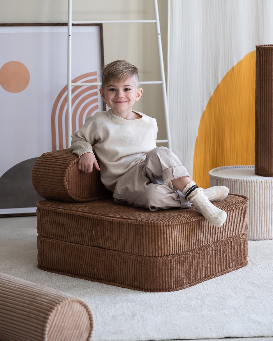 Wigiwama Flip Vikbar fåtölj, Toffee - Azalea Home
