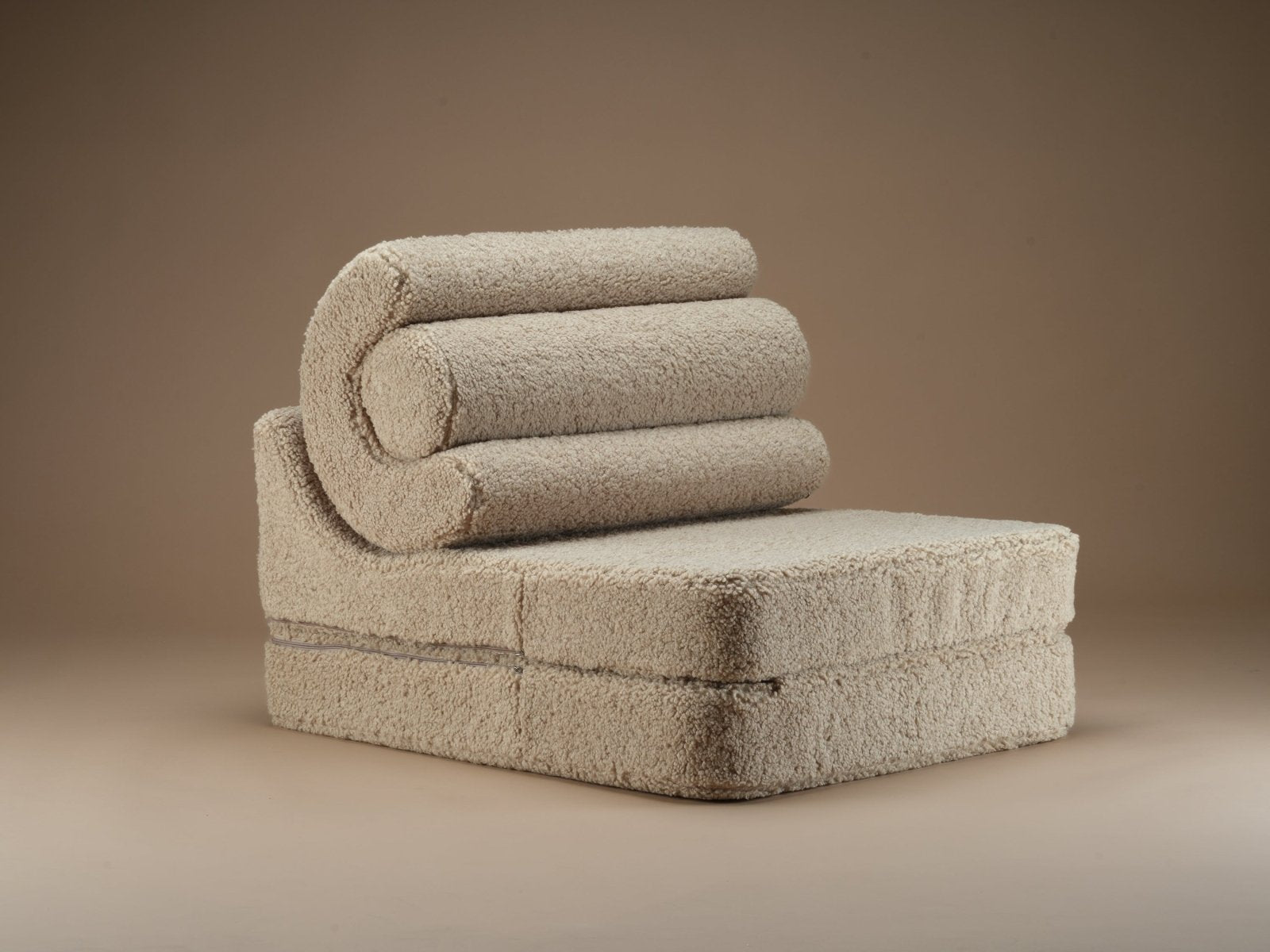 Wigiwama Flipster Barnfåtölj, Biscuit - Azalea Home