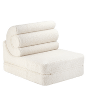 Wigiwama Flipster Barnfåtölj, Cream White - Azalea Home