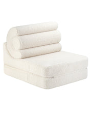 Wigiwama Flipster Barnfåtölj, Cream White - Azalea Home