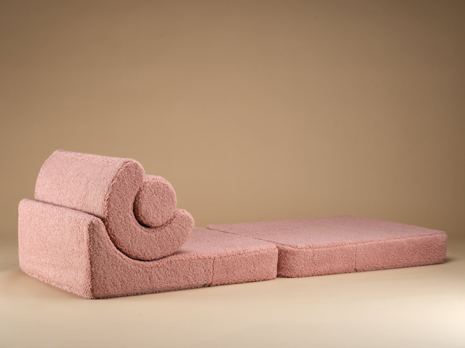 Wigiwama Flipster Barnfåtölj, Guava Pink - Azalea Home