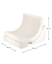 Wigiwama Moon Barnfåtölj, Cream White - Azalea Home