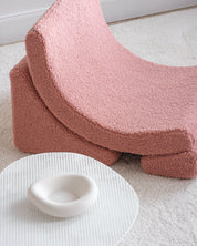 Wigiwama Moon Barnfåtölj, Guava Pink - Azalea Home