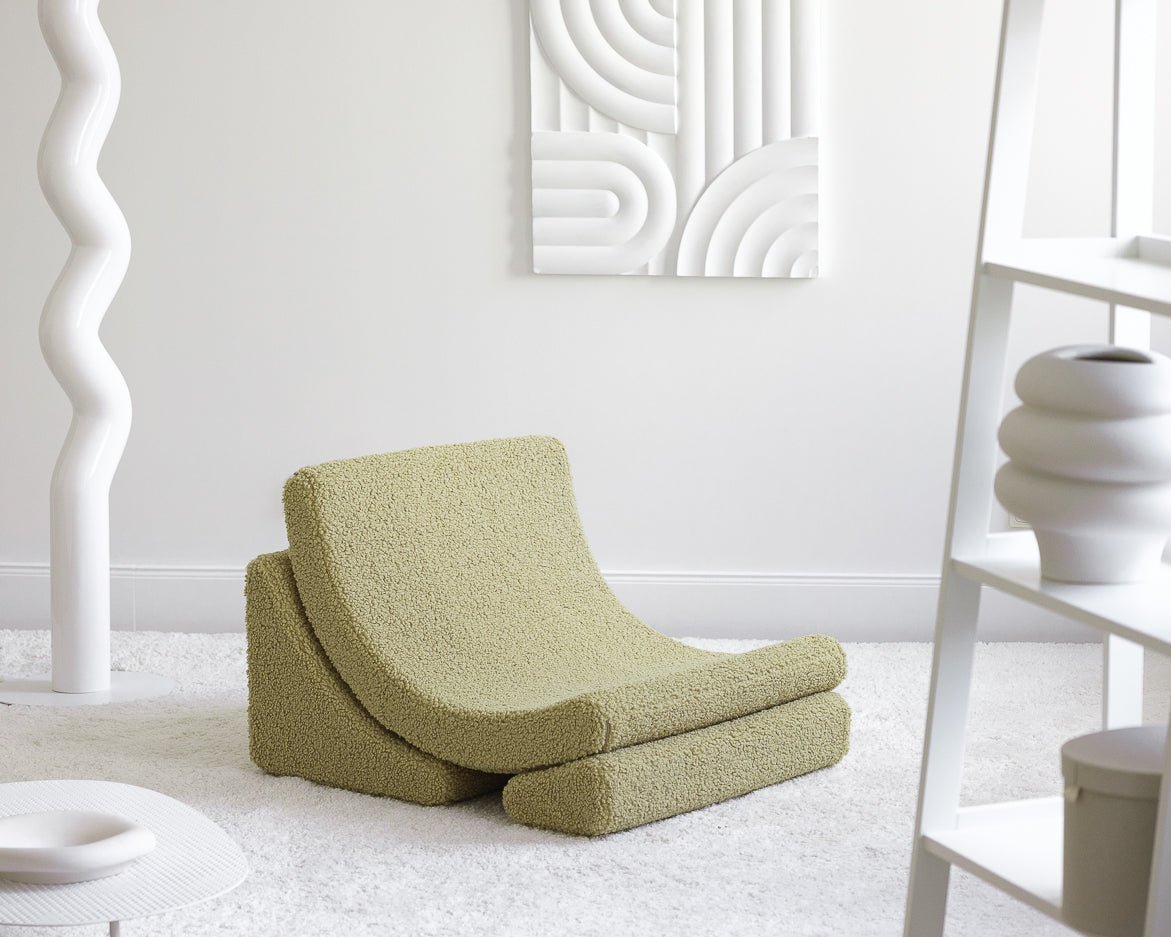 Wigiwama Moon Barnfåtölj, Matcha - Azalea Home