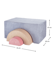 Wigiwama Rainbow Lekset, Blueberry Blue - Azalea Home