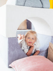 Wigiwama Rainbow Lekset, Blueberry Blue - Azalea Home