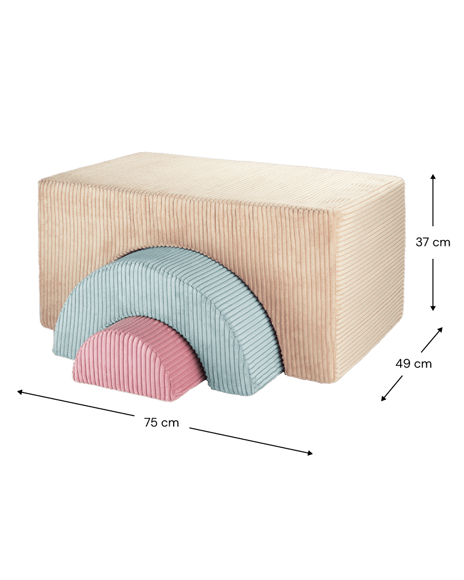 Wigiwama Rainbow Lekset, Brown Sugar - Azalea Home