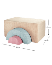 Wigiwama Rainbow Lekset, Brown Sugar - Azalea Home