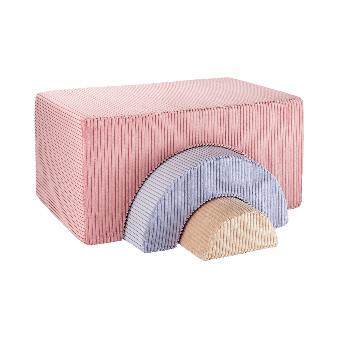Wigiwama Rainbow Lekset, Pink Mousse - Azalea Home