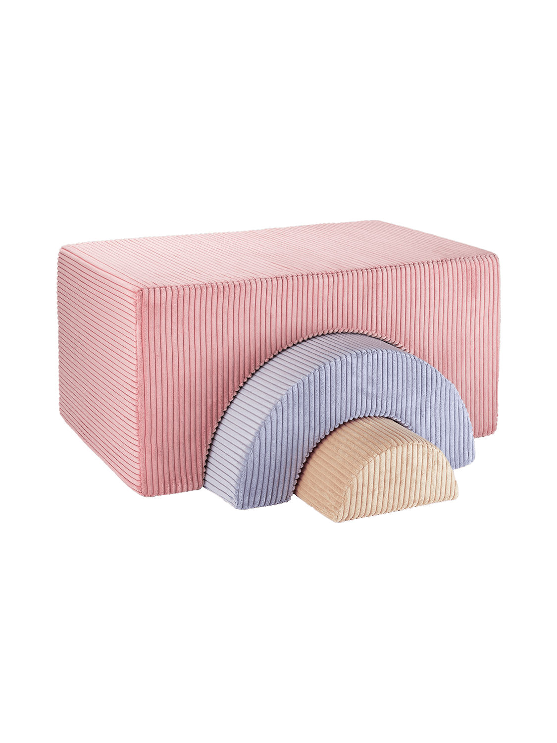 Wigiwama Rainbow Lekset, Pink Mousse - Azalea Home