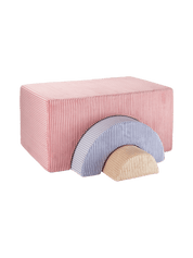 Wigiwama Rainbow Lekset, Pink Mousse - Azalea Home