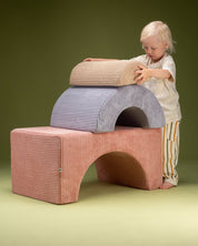 Wigiwama Rainbow Lekset, Pink Mousse - Azalea Home