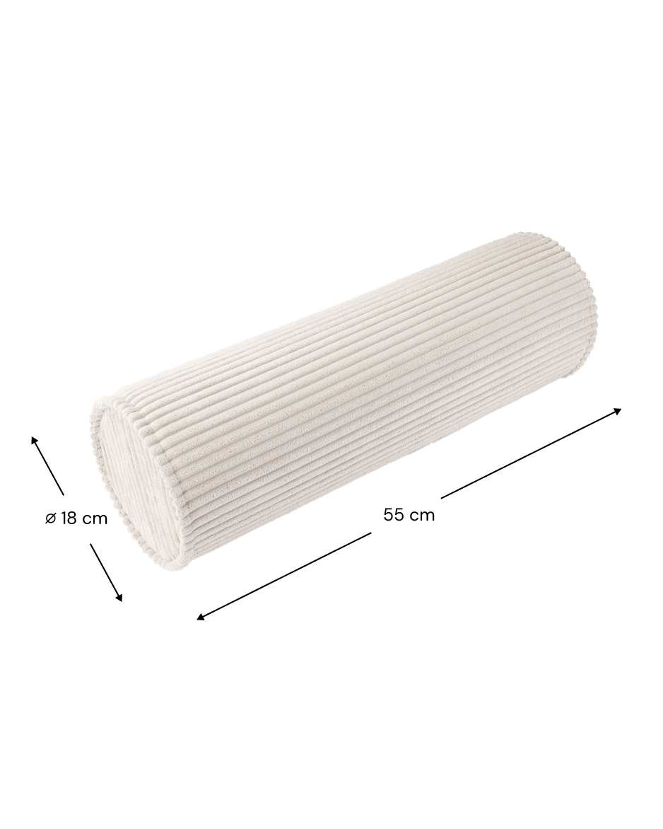 Wigiwama Roll Kudde, Marshmallow - Azalea Home
