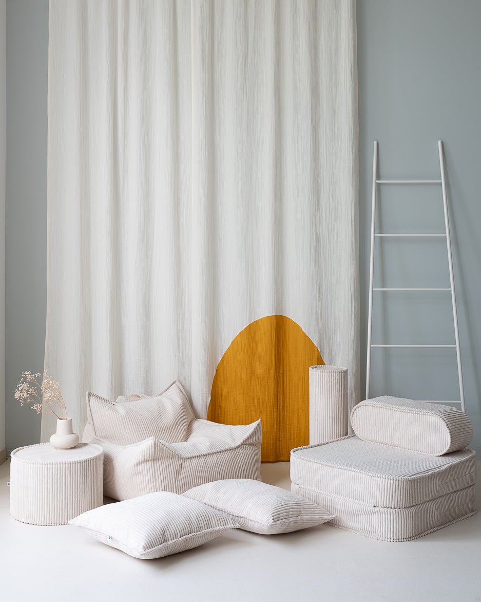 Wigiwama Roll Kudde, Marshmallow - Azalea Home