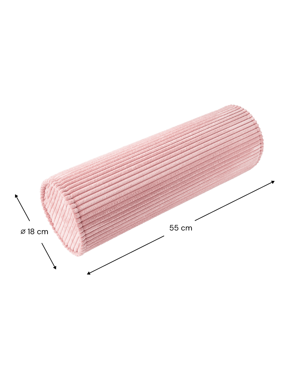 Wigiwama Roll Kudde, Pink Mousse - Azalea Home