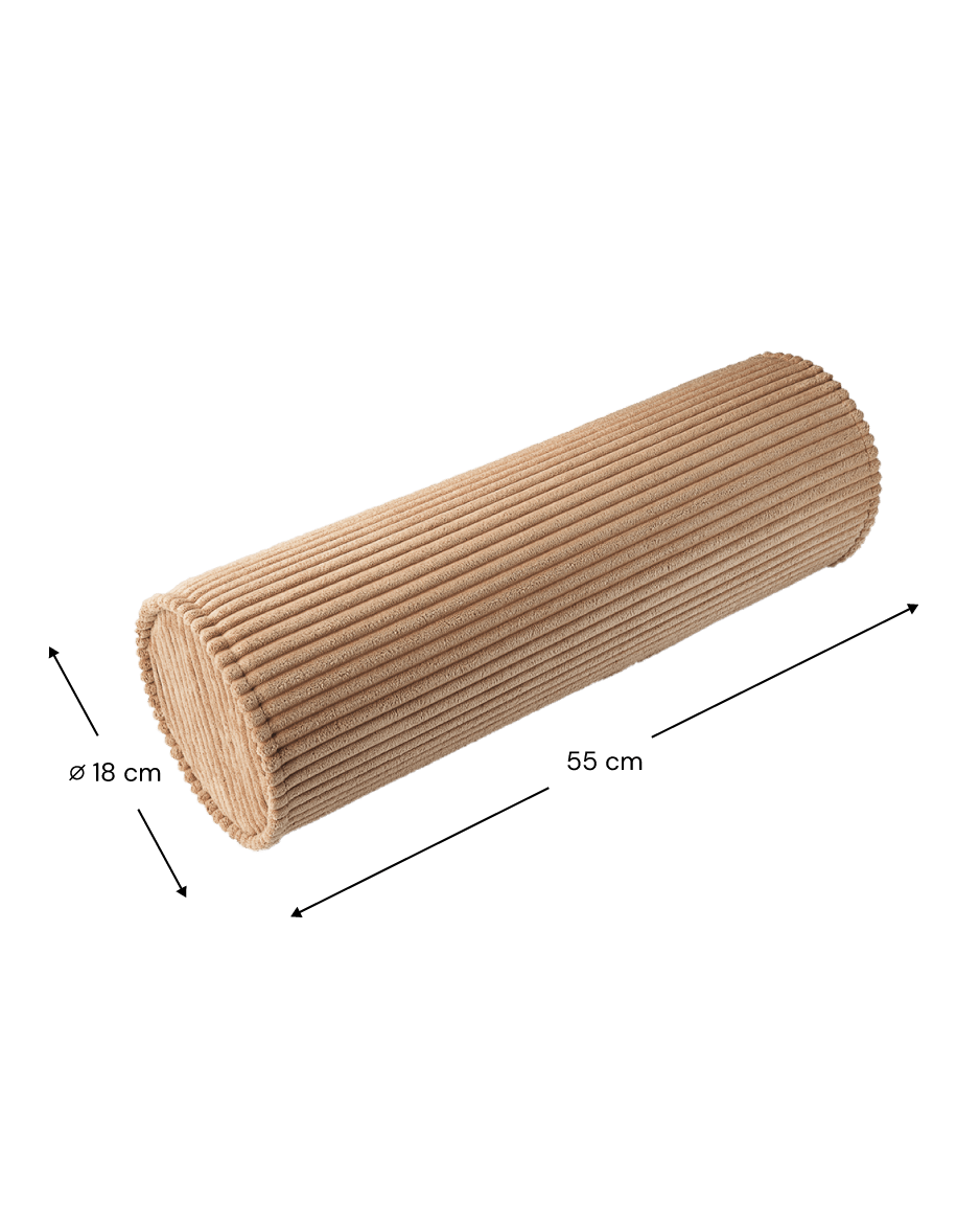 Wigiwama Roll Kudde, Toffee - Azalea Home