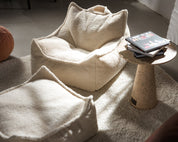 Wigiwama Saccosäck, Cream White - Azalea Home