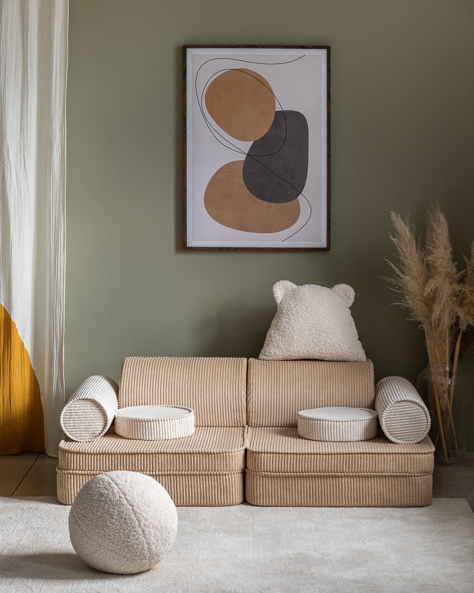 Wigiwama Settee Barnsoffa, Brown Sugar - Azalea Home