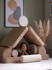 Wigiwama Settee Barnsoffa, Brown Sugar - Azalea Home