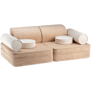 Wigiwama Settee Barnsoffa, Brown Sugar - Azalea Home