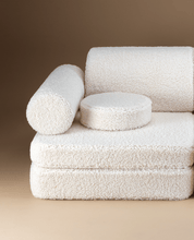 Wigiwama Settee Barnsoffa, Cream White - Azalea Home