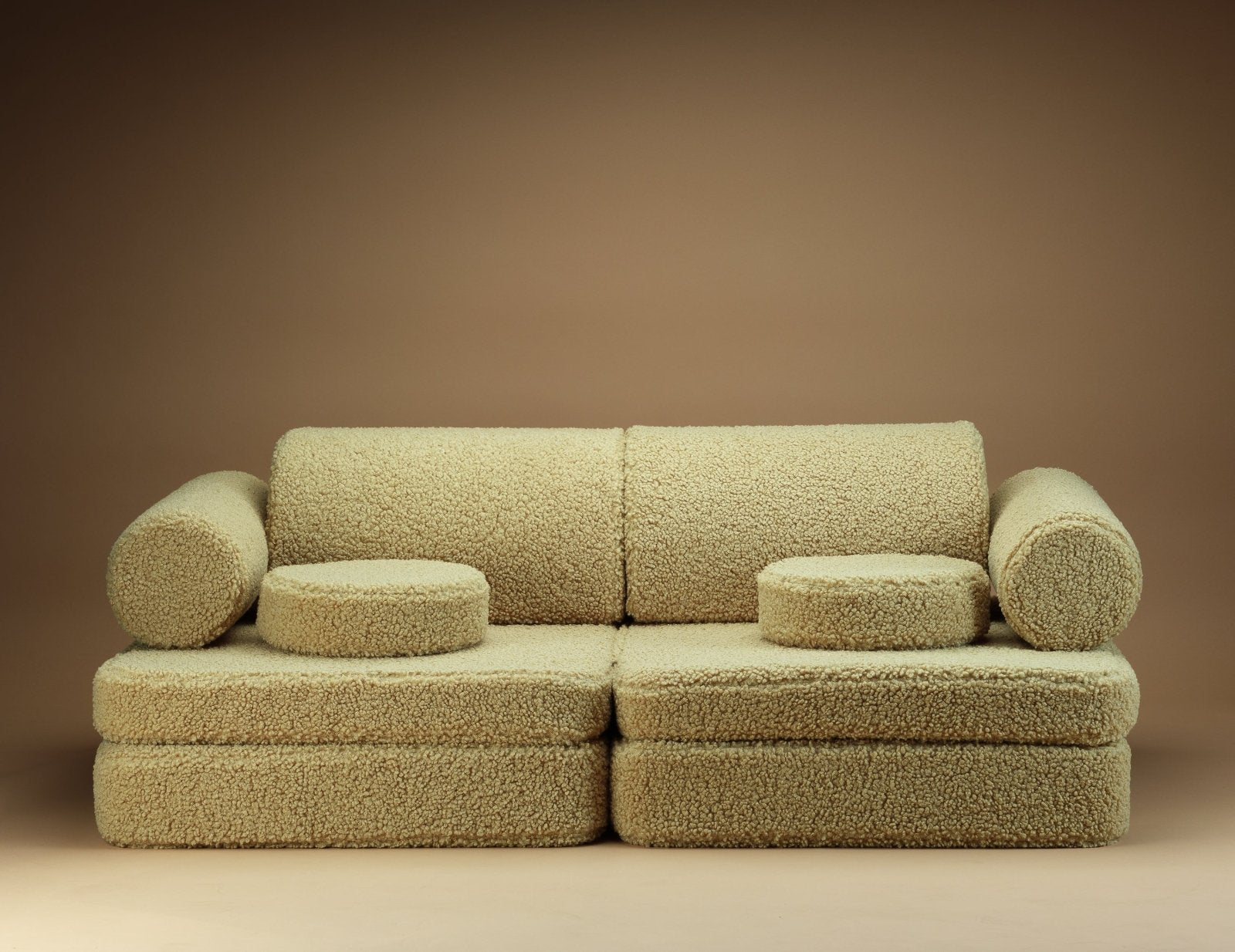 Wigiwama Settee Barnsoffa, Matcha - Azalea Home