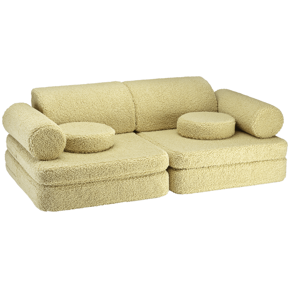Wigiwama Settee Barnsoffa, Matcha - Azalea Home