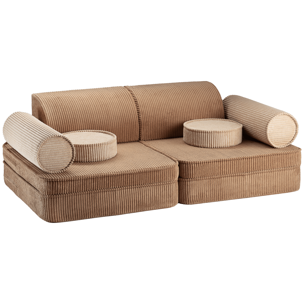 Wigiwama Settee Barnsoffa, Toffee - Azalea Home