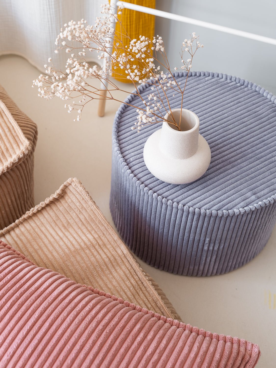 Wigiwama Sittpuff, Blueberry Blue - Azalea Home