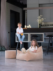 Wigiwama Sittpuff, Brown Sugar - Azalea Home