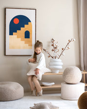 Wigiwama Sittpuff, Cream White - Azalea Home