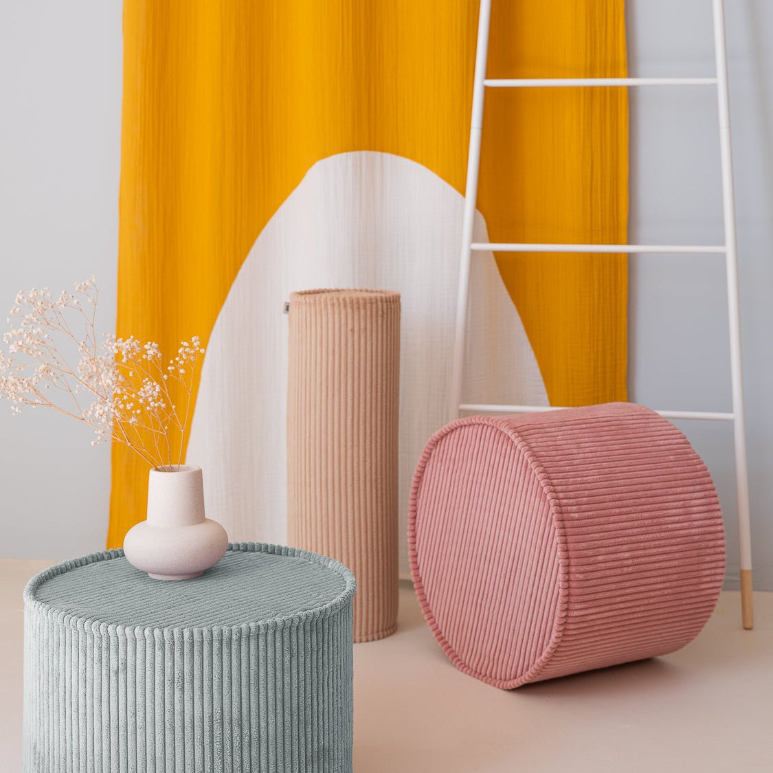 Wigiwama Sittpuff, Peppermint Green - Azalea Home