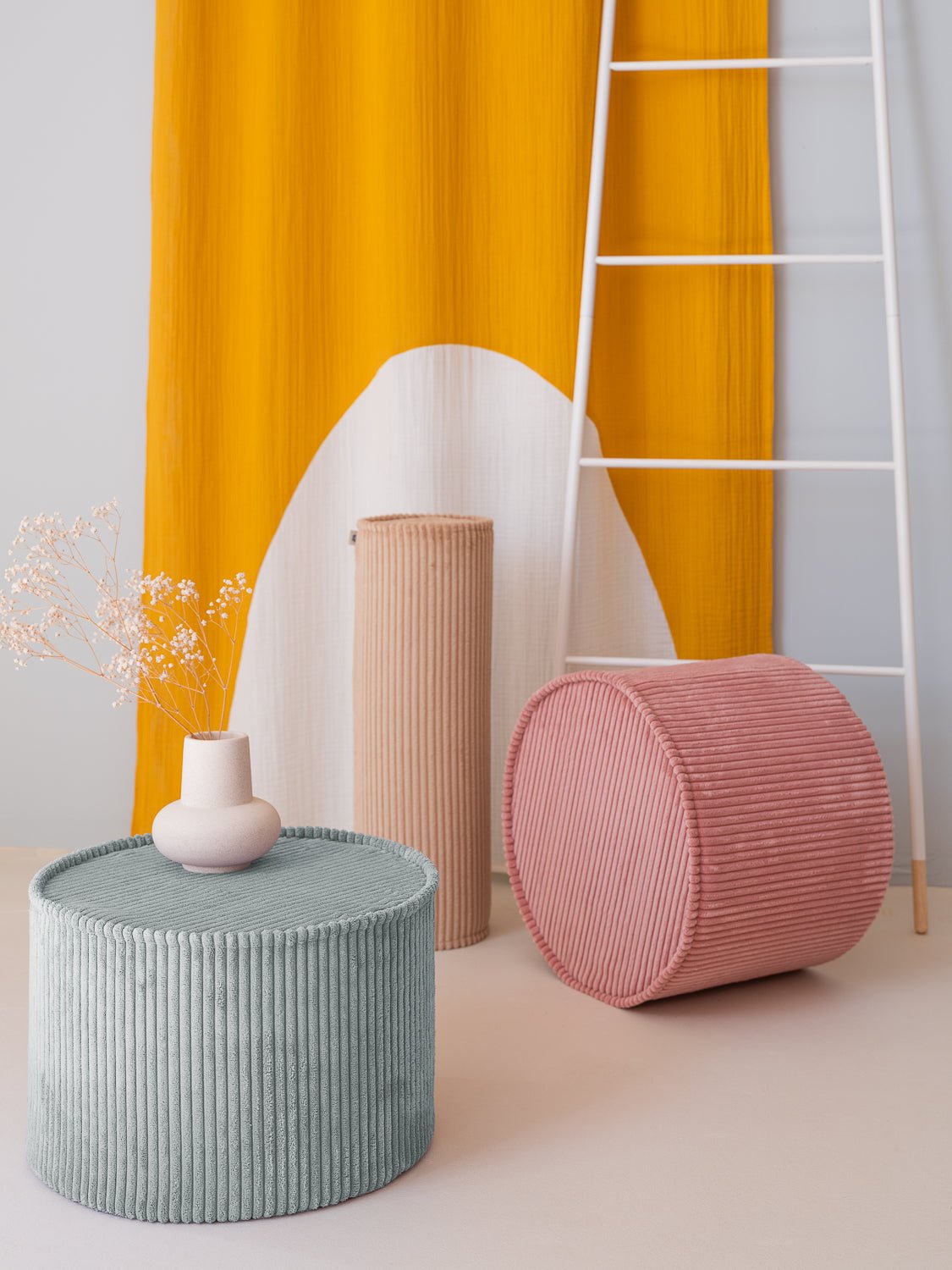 Wigiwama Sittpuff, Peppermint Green - Azalea Home