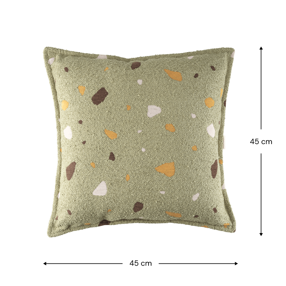 Wigiwama Terrazzo Kudde, Moss - Azalea Home