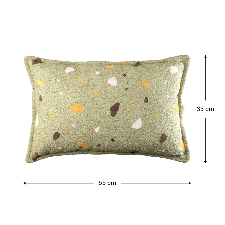 Wigiwama Terrazzo Kudde, Moss - Azalea Home