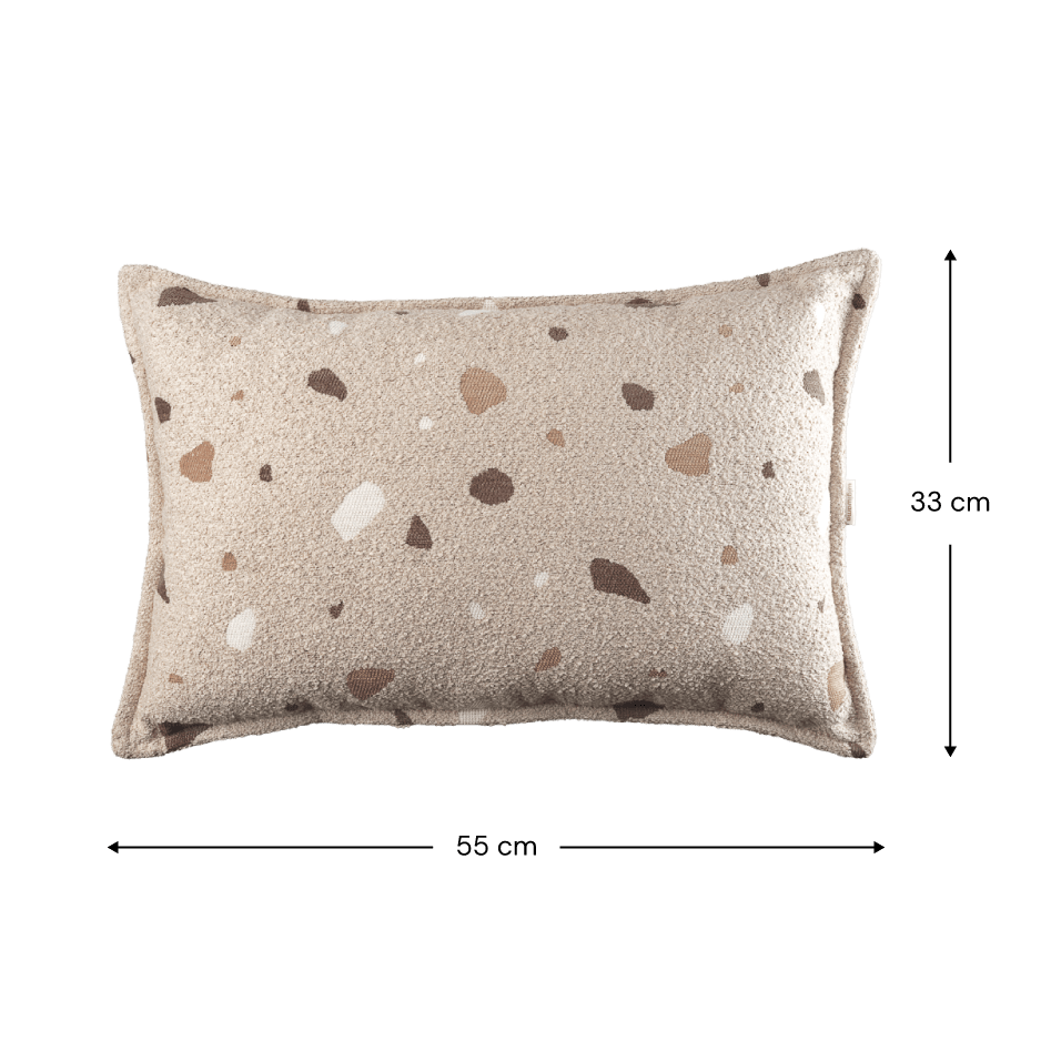 Wigiwama Terrazzo Kudde, Sand - Azalea Home