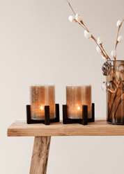 Zelected by Houze Brighton Ljuslykta, Brun - Azalea Home
