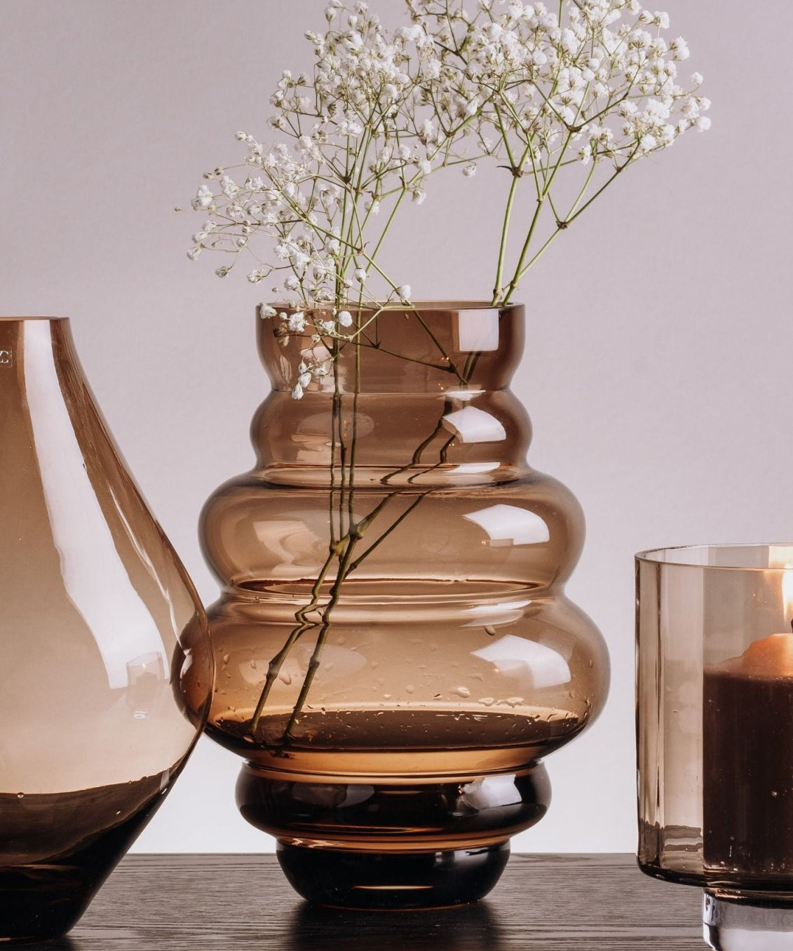 Zelected by Houze Diana Vas, topaz - Azalea Home