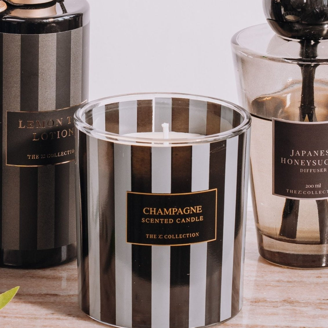 Zelected by Houze Doftljus Champagne - Azalea Home