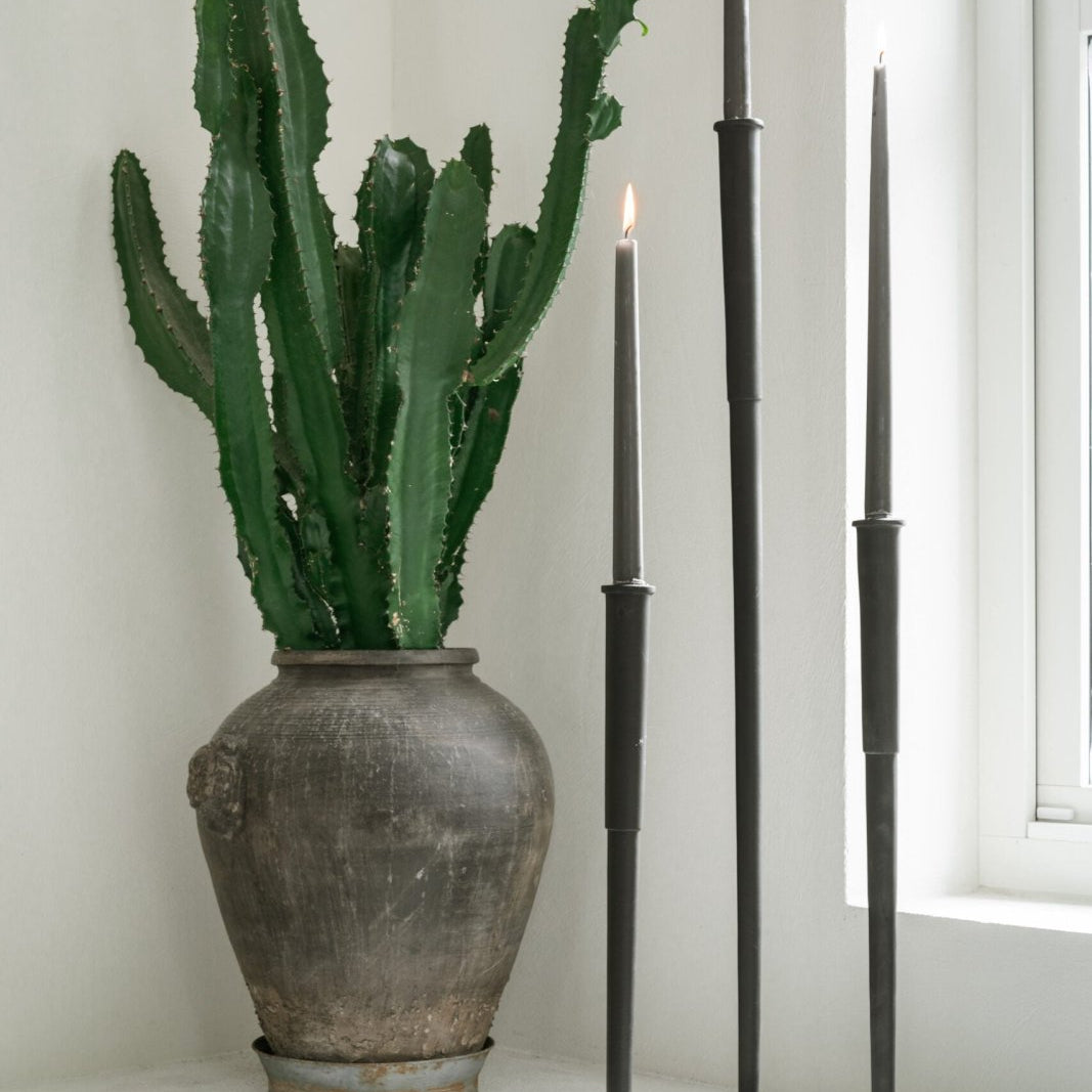 Zelected by Houze Falcon Crest Ljusstake 2 - Pack, Svart - Azalea Home